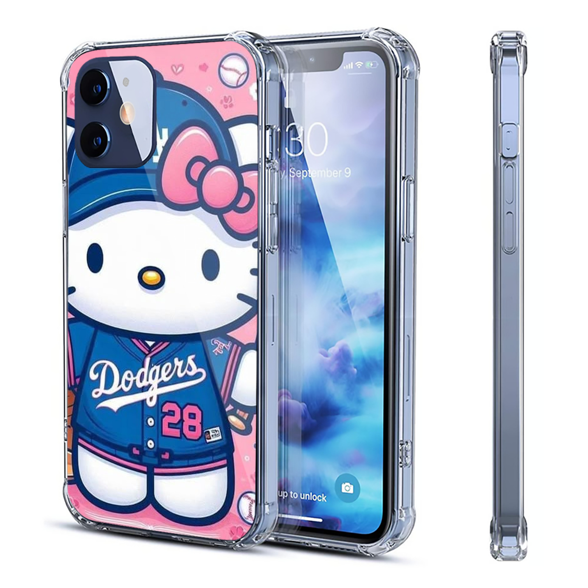  Clear IPhone 12 Case – Soft TPU With UV Print – Enhanced Drop Protection, Precise Fit, Anti-Fingerprint, Customizable Design, Scratch-Resistant, Yellow-Resistant